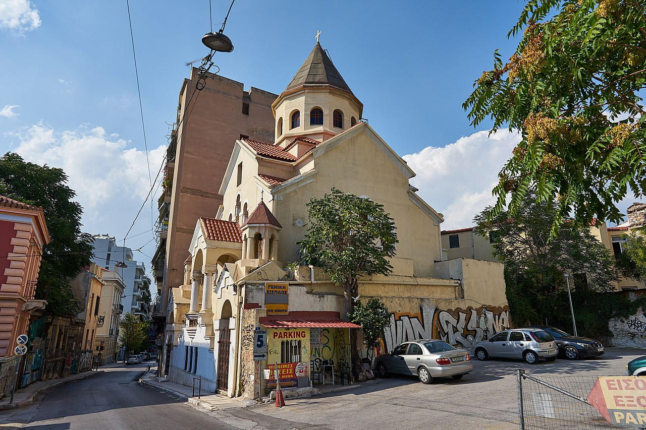 The Armenian Orthodox Cathedral by George E. Koronaios